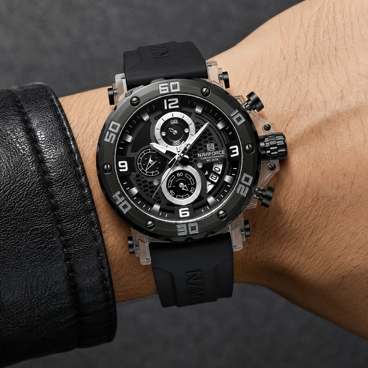 NAVIFORCE 7123 Watch for Man Fashion Sports Waterproof Watch